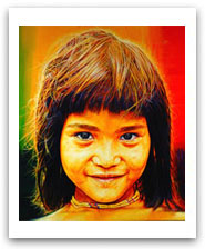 Penan Girl from Barior