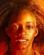 Bennett Beach Baby (Seychelles) acrylic